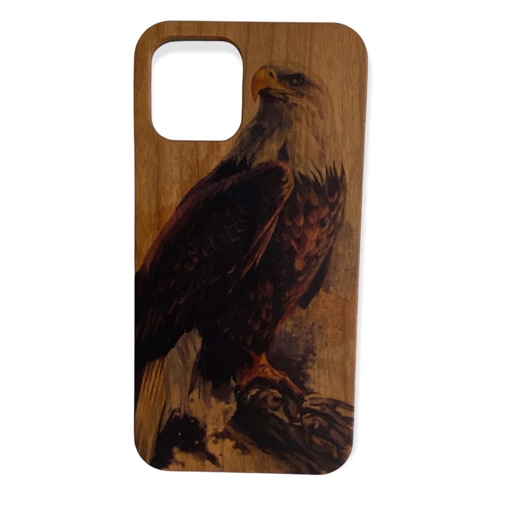 Case Yard American Eagle iPhone11 Cherry Wood Phone Case